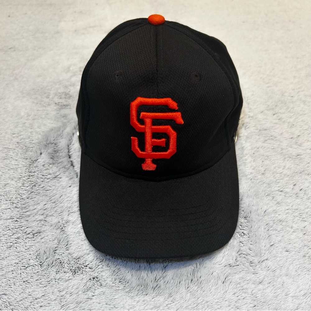 Black San Francisco Giants Youth Hat with Orange Logo